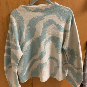 Snow inspired sweater